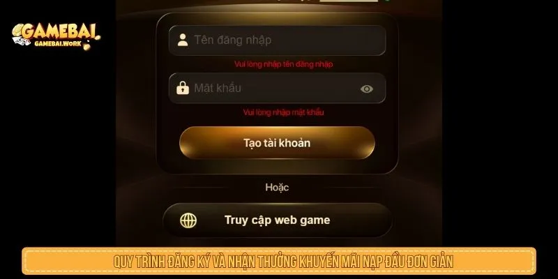 Tham Gia Khuyến Mãi Nạp Đầu Cực Khủng Cho Người Mới Quy trình đăng ký và nhận thưởng khuyến mãi nạp đầu đơn giản